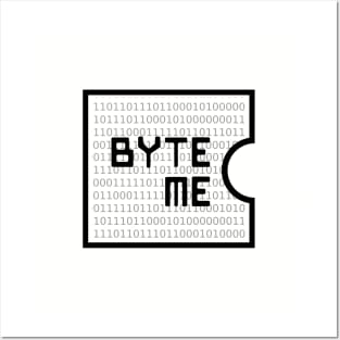 Byte Me Posters and Art